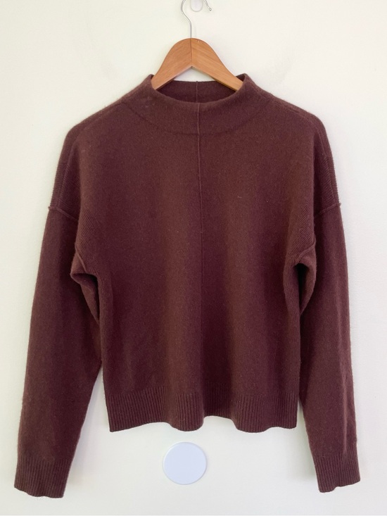 Design History Sweaters - 100% Cashmere Design History Front Seamed Oversized Crew Neck Sweater S Small